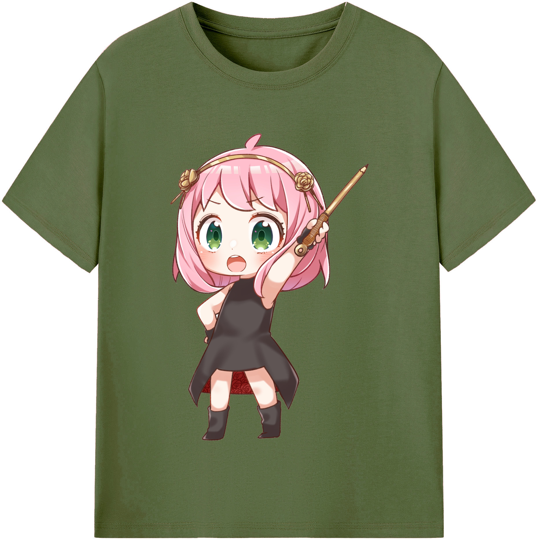 （画像用） SPY×FAMILY间谍家家酒 綿100％半袖Tシャツ（フロントプリント）